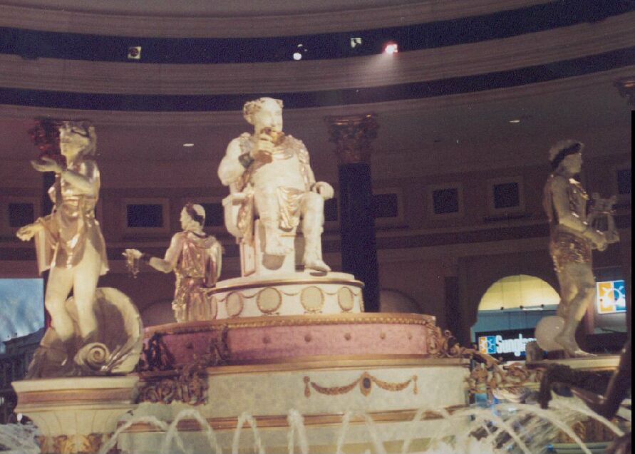 CAESARS PALACE and Forum Shops in LAS VEGAS
